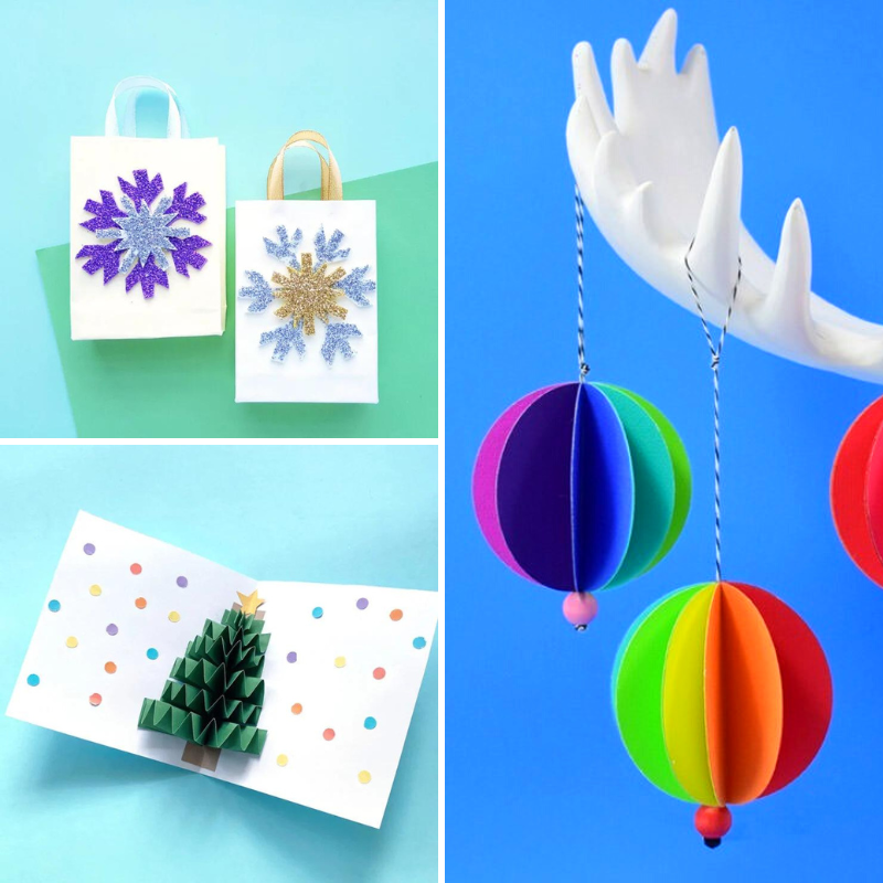 25 Paper Crafts for Christmas * Moms and Crafters
